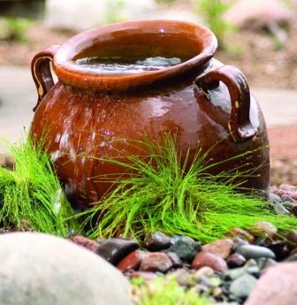 buy Aquascape Ceramic - Slanting Jar Bubbler for Gardens & Displays